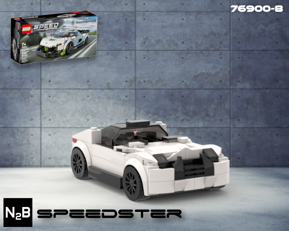 Lego Speedster - Alternate build 8 Lego 76900
