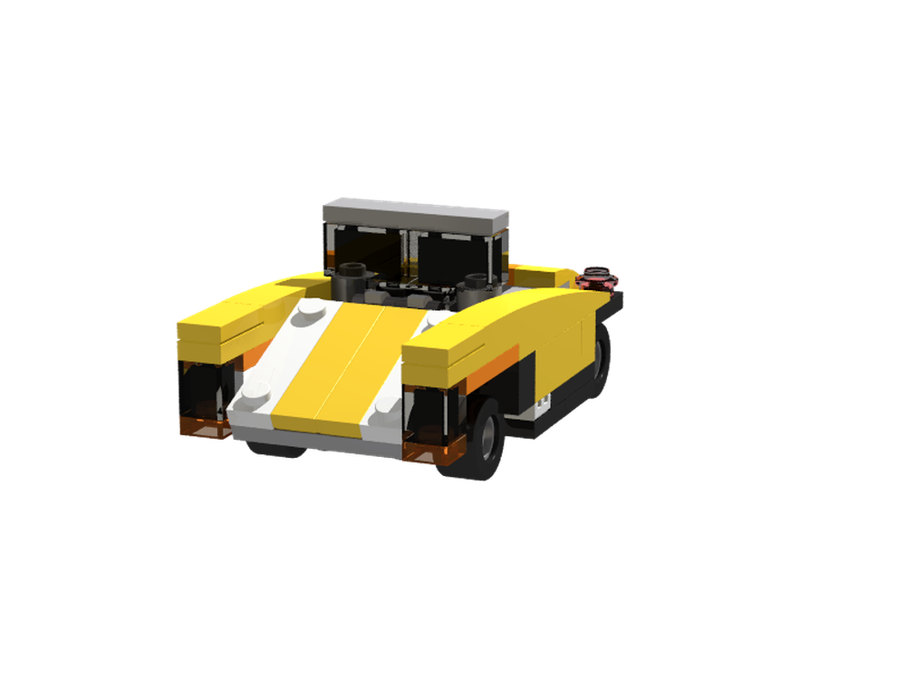 Lego 31060 50's Convertible and Stand