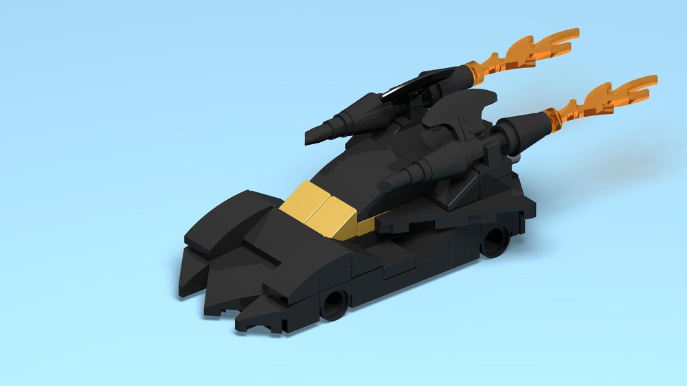 Lego Advent Style Beware Batmobile
