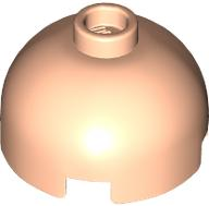 Lego Brick, Round 2 x 2 Dome Top / Light Nougat
