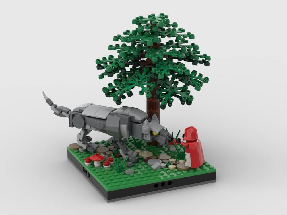 Lego Little Red Riding Hood | Modular Fairy Tale world