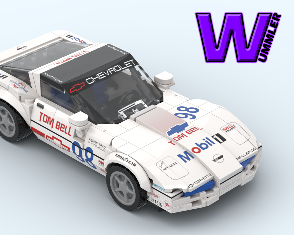 Lego Corvette C4 - Corvette Challenge