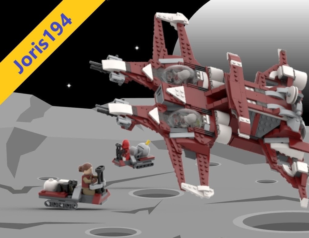 Lego Coruscant Galaxy Commander