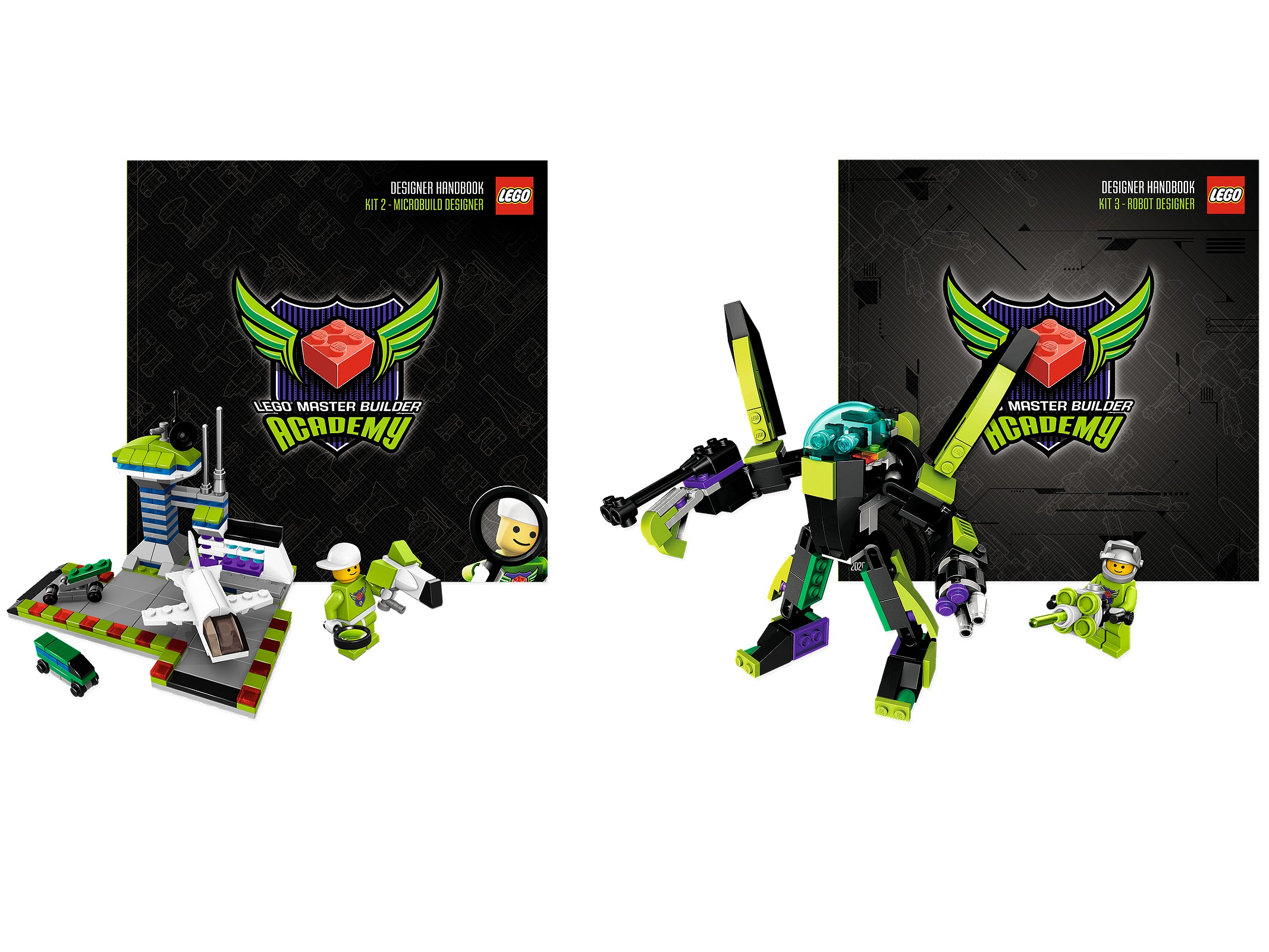 Lego Robot & Micro Designer (Kits 2 - 3 Redesign)