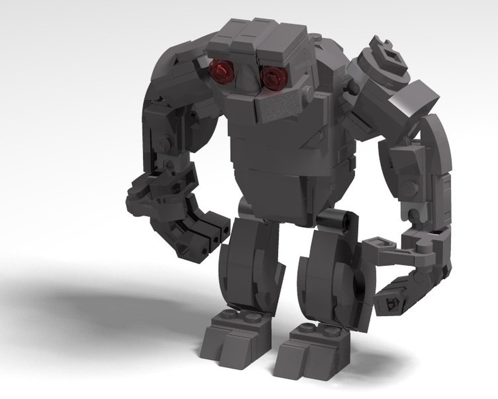 Lego Modernized Rock Monster - Rock Raiders MOC