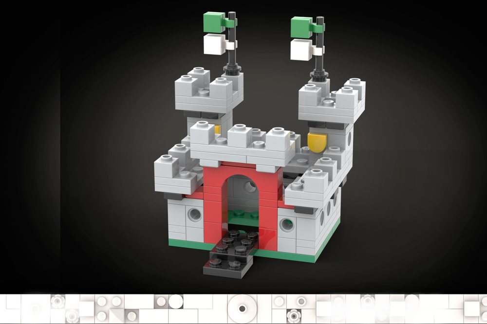 Lego Mini 6073 Knights Castle