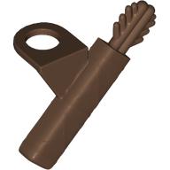 Lego Minifig Neckwear Weapon Arrow Quiver / Brown