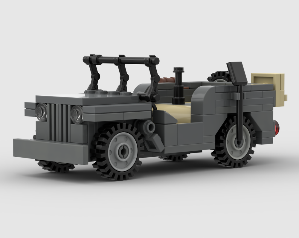 Lego WW2 U.S. Willies Jeep