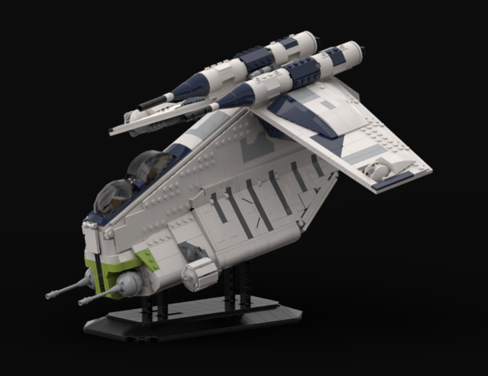 Lego LAAT Wolfpack gunship