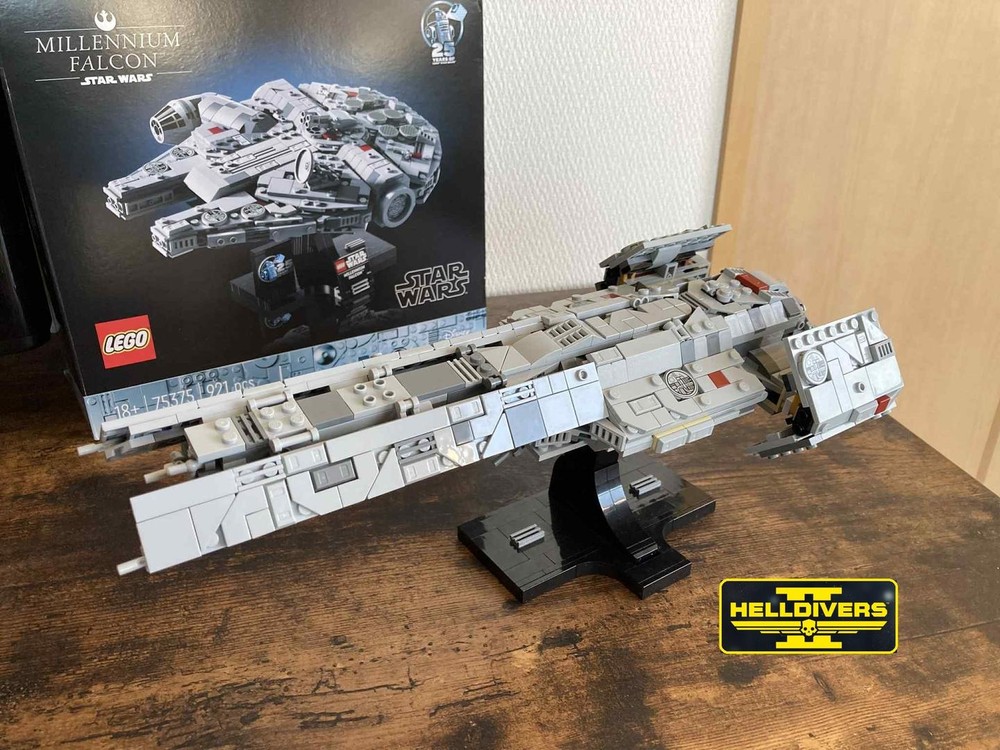 Lego Helldivers 2 Super Destroyer Midi-Scale