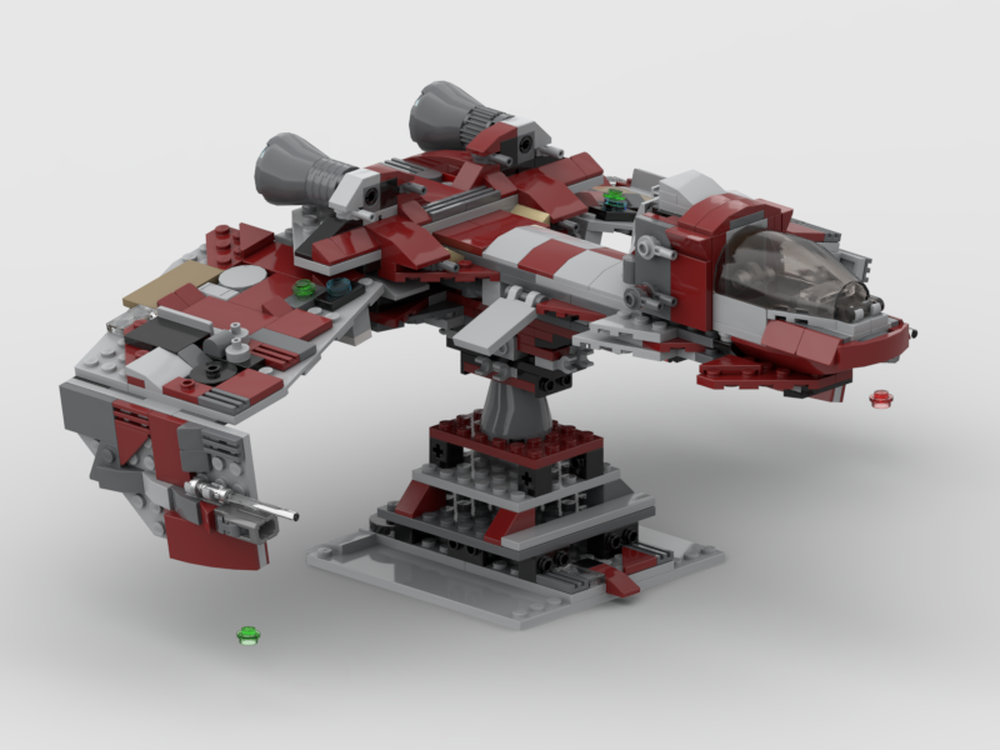 Lego Ahsoka (75362) meets star trek: bird of prey.