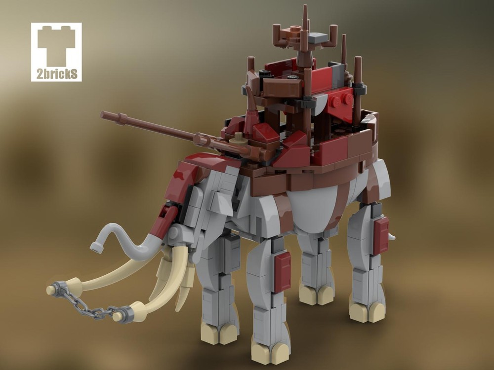 Lego White City Expansion Part 3: Mumakil (Oliphaunt)