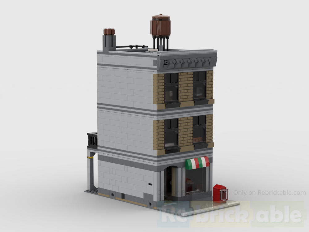 Lego Spider-Man's Apartment (76108 MOD)