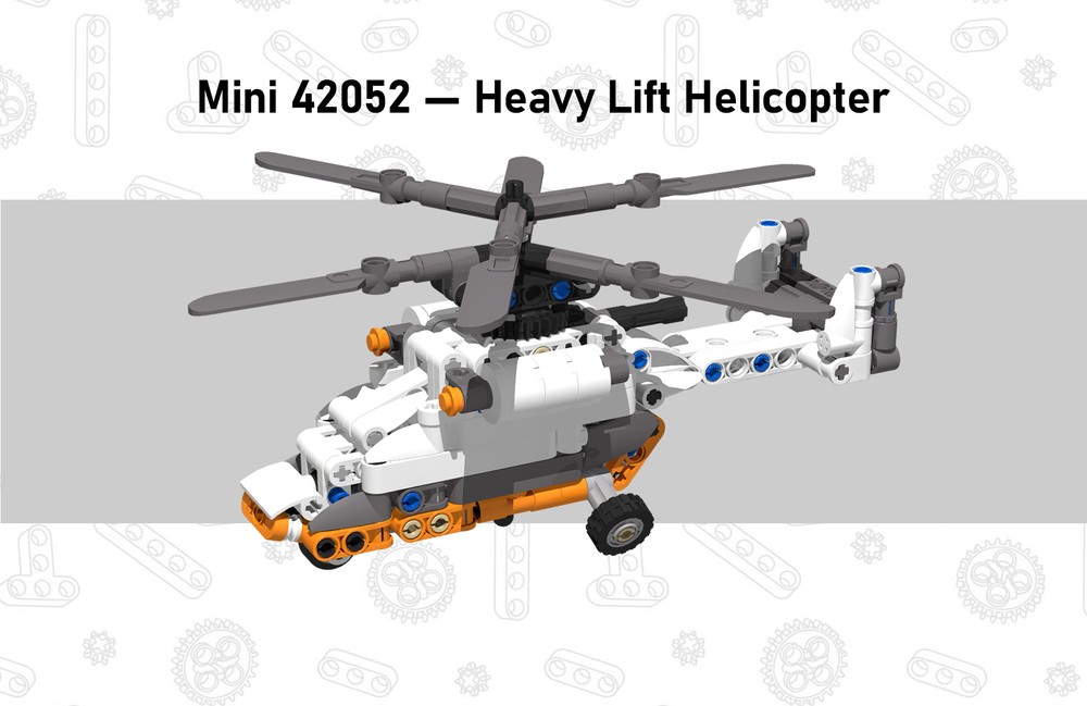Lego Mini 42052 - Heavy Lift Helicopter