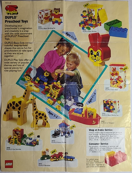 Lego 1992 Mini Duplo (103717-US)
