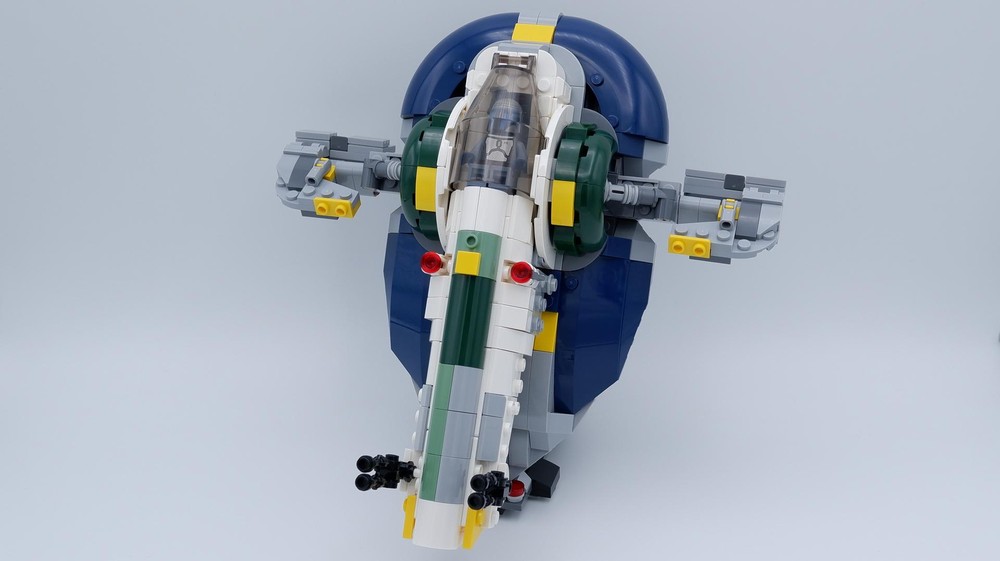 Lego Jango's Firespray-31 (Slave I) + Boba's version