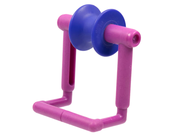 Lego Duplo Tightrope Guide Wheel with Purple Handle