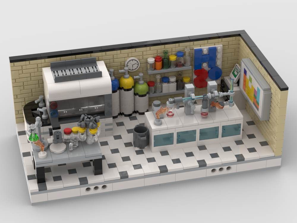 Lego Chemistry lab