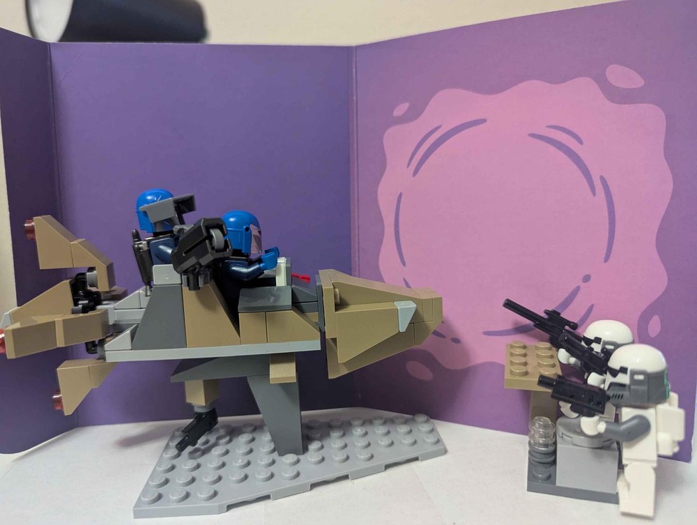 Lego Mandalorian_Kandosii_Dreadnaught_Microfighter