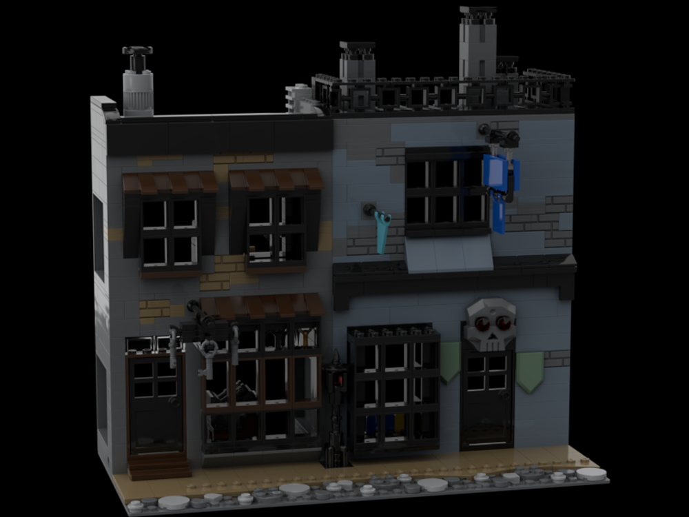 Lego Markus Scarrs Indelible Tattoos & Trackleshanks Locksmith