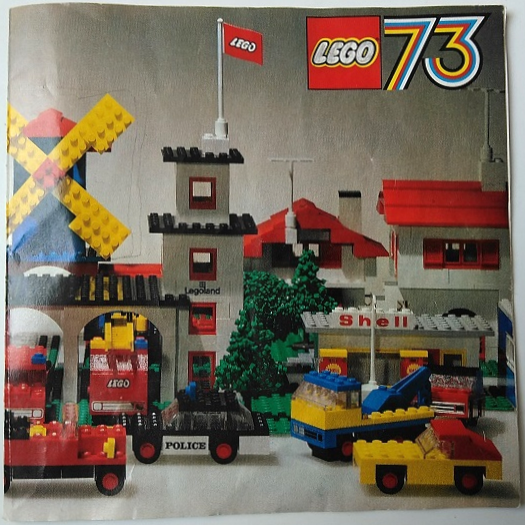 Lego 1973 Medium Legoland Danish (97525-Da)