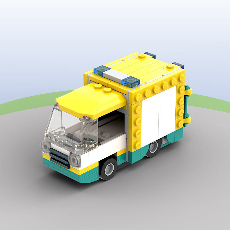 Lego The 2441 Ambulance