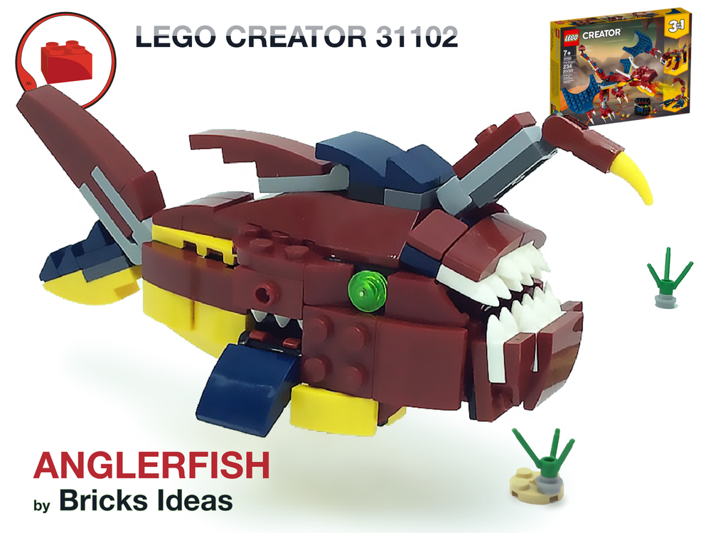 Lego Anglerfish - Lego Creator 31102