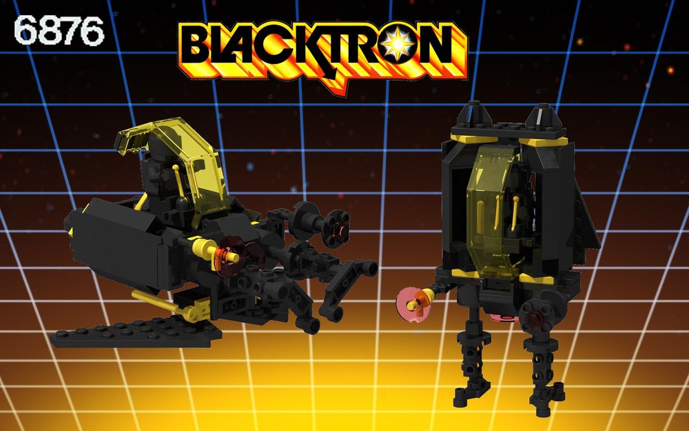 Lego 6876 Blacktron Flying Mech