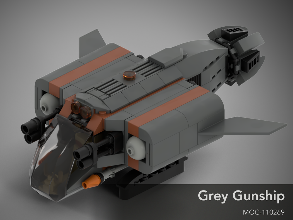 Lego Grey Gunship