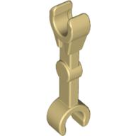 Lego Arm Mechanical Straight (Droid) [2 Clips at 90°] / Tan