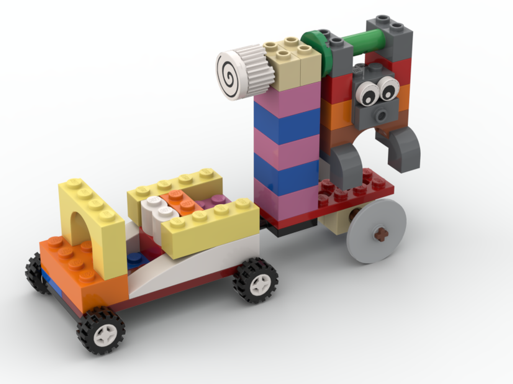 Lego 10712-Monkey Car