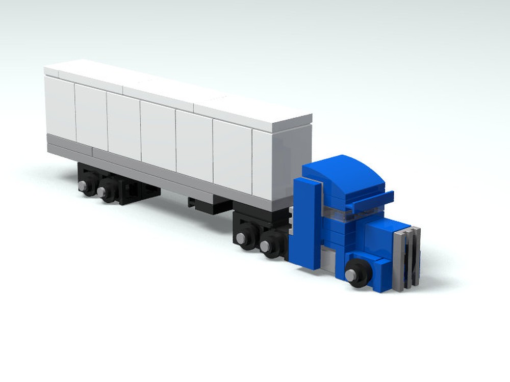 Lego Nano Semi Truck 1
