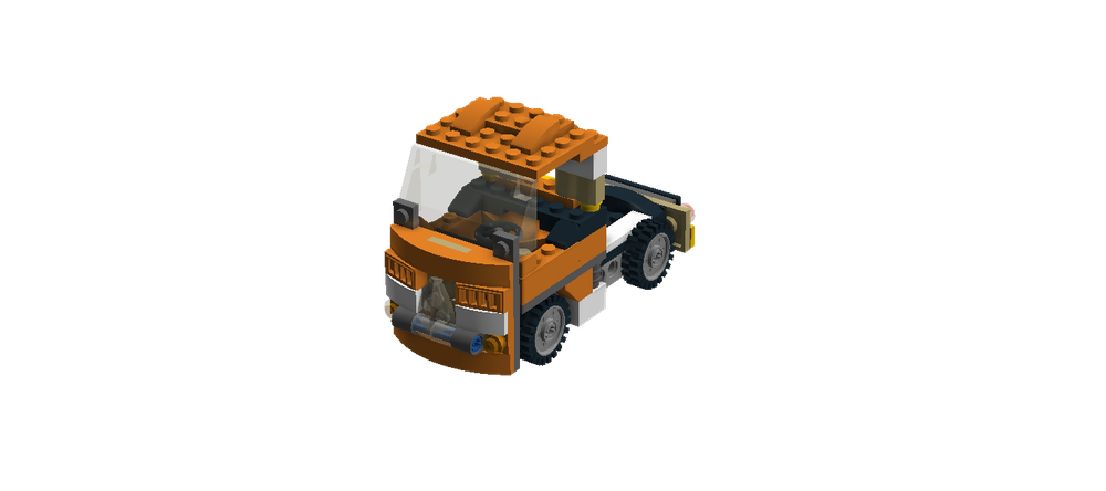 Lego 31017 alternate minifig scale truck