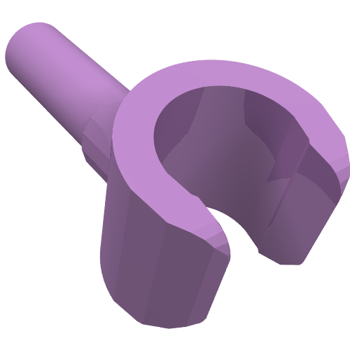 Lego Minifig Hand / Medium Lavender