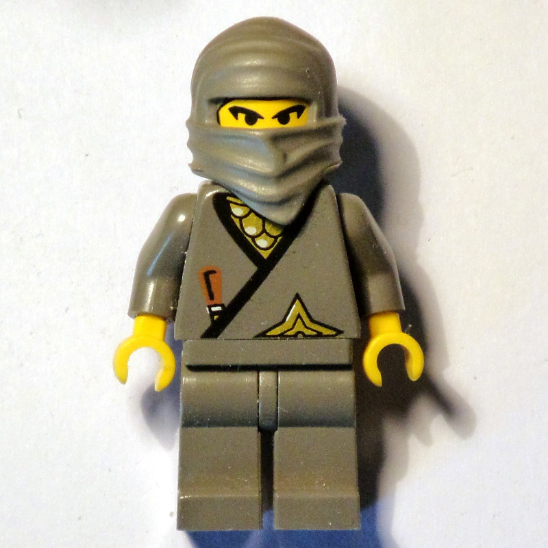 Lego Ninja, Dark Gray