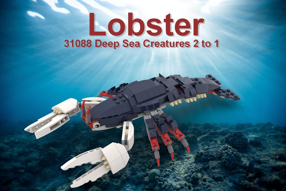 Lego Lobster 31088 2 to 1