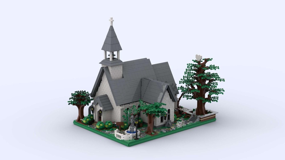 Lego <Minifigure Scene>----Small Trinity Church