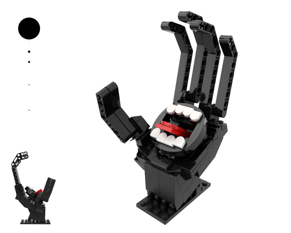Lego 17 Screaming hand - Santa Cruz