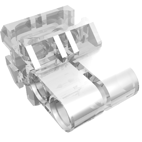 Lego Technic Modular Connector / Trans-Clear