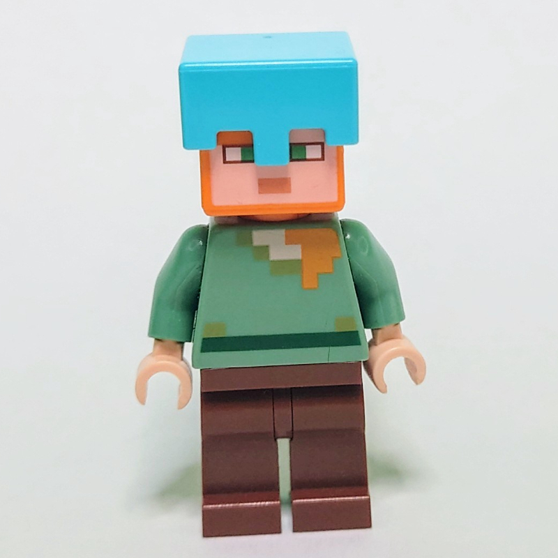 Lego Alex with Medium Azure Helmet