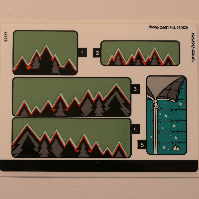 Lego Sticker Sheet for Set 60447-1 / [No Color/Any Color]