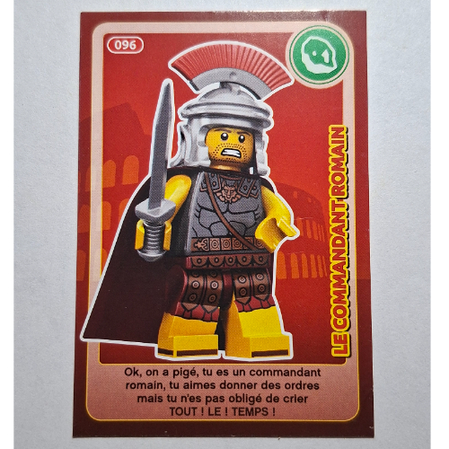 Lego Trading Card for Set TRADINGCARD-12, #096 Print / [No Color/Any Color]