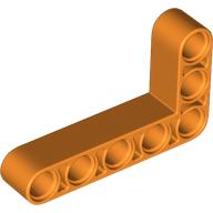 Lego Technic Beam 3 x 5 L-Shape Thick / Orange