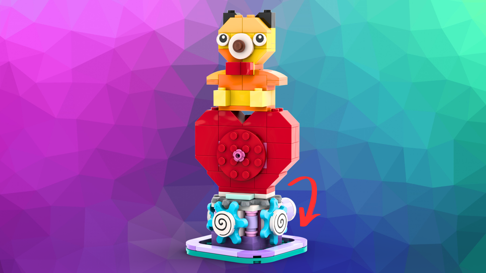 Lego 11019 Teddy bear and heart