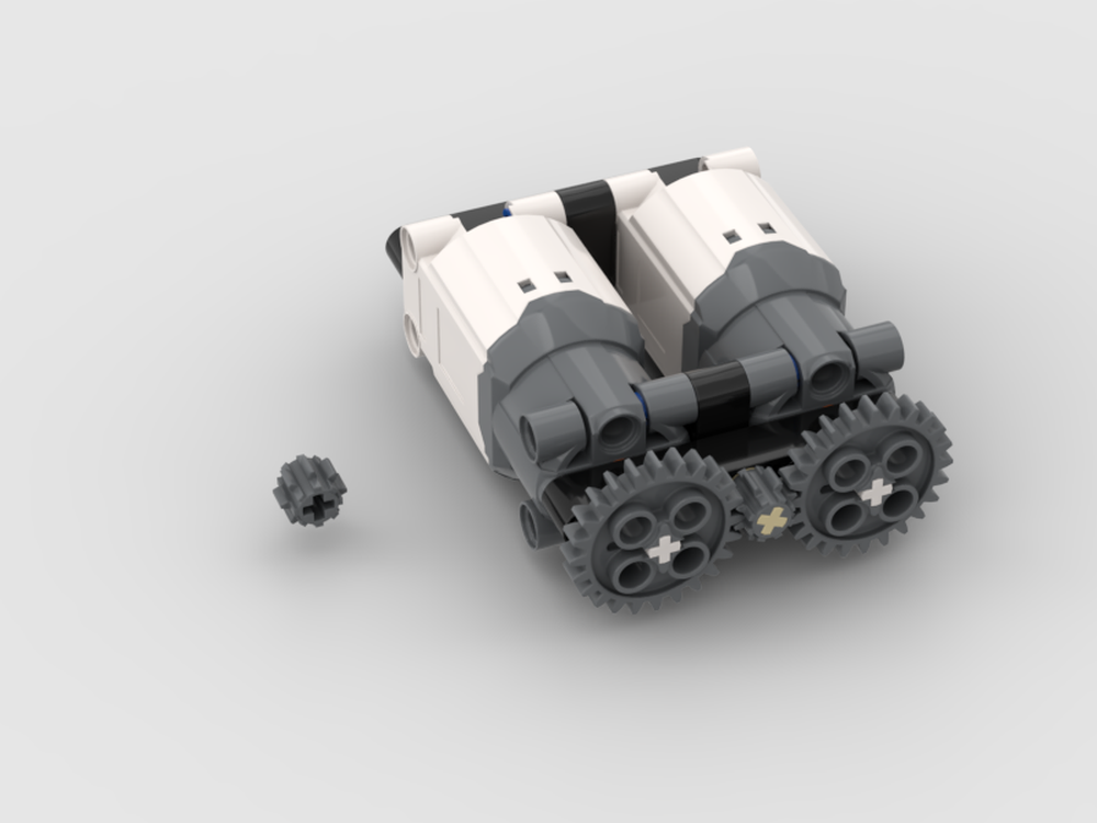 Lego 2 L-Motor drive slow/fast