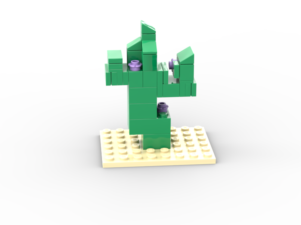 Lego Cactus (with flowers)
