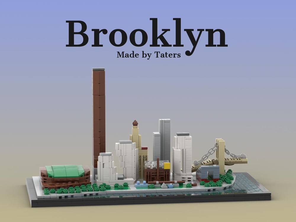 Lego Brooklyn Skyline