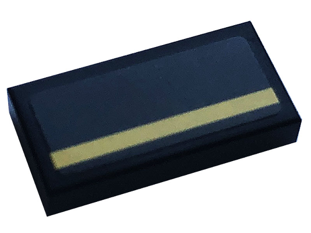 Lego Tile 1 x 2 with Gold Stripe Pattern (Sticker) - Set 76899 / Black