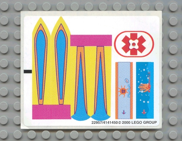 Lego Sticker Sheet for Set 3151-1