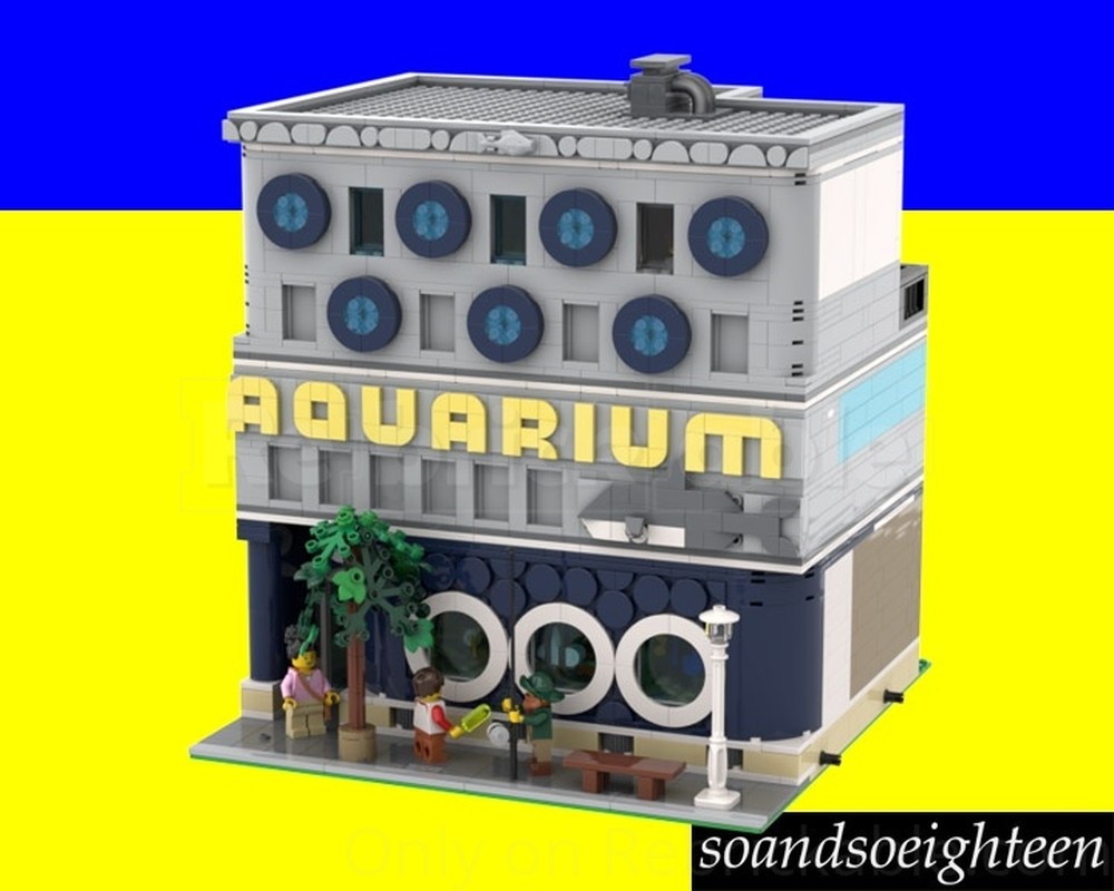 Lego Aquarium Modular Building